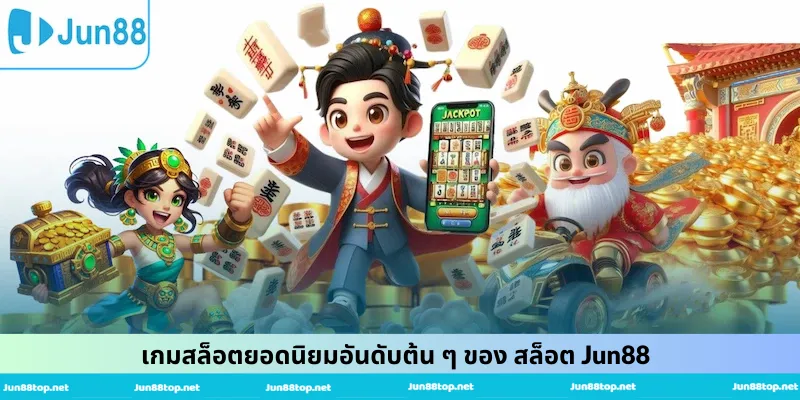 เกมสล็อตยอดนิยมอันดับต้น ๆ ของ สล็อต Jun88